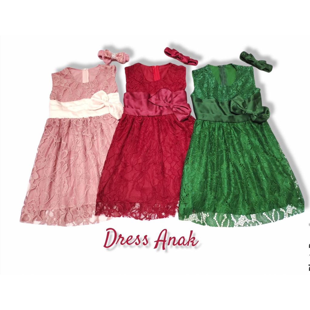 BO - DRESS GUIZALAN / DRESS ANAK PEREMPUANG / DRESS KEKINIAN / DRESS TERLARIS / DRESS ANAK / DRESS