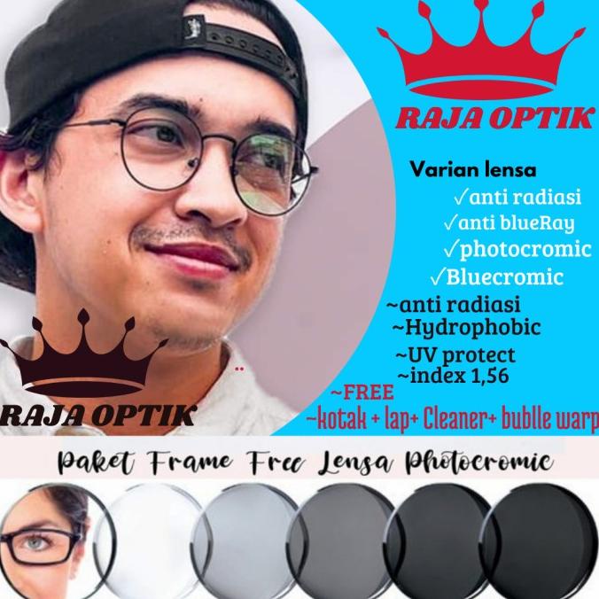 kacamata minus pria antiradiasi #kacamata pria minus bulat