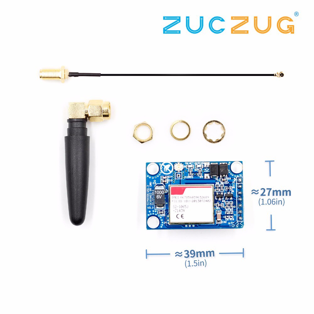 Module New Gsm sim800l v2 GSM micro sim card Wireless Extension quad band Antenna Cable Arduino 5V