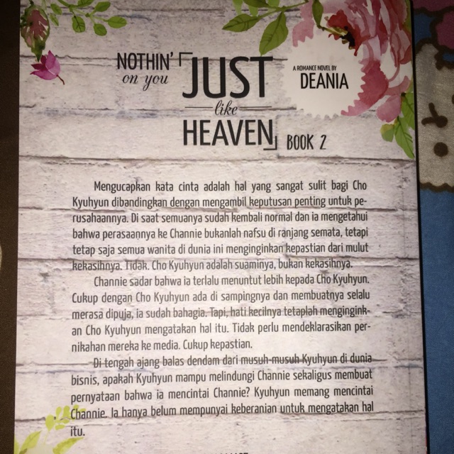 novel nothin on you (kyuhyun novel)