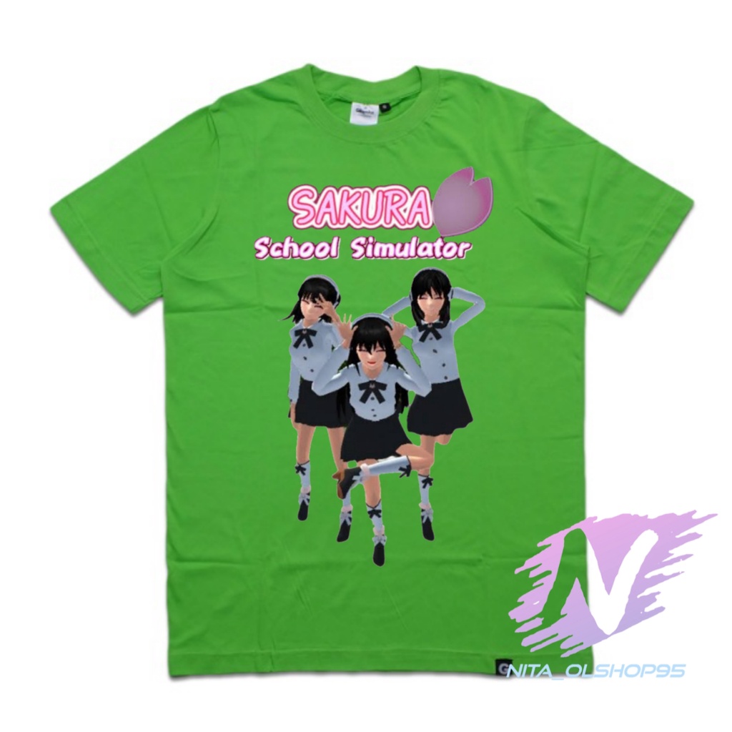 baju kaos anak sakura school simulator kaos sakura