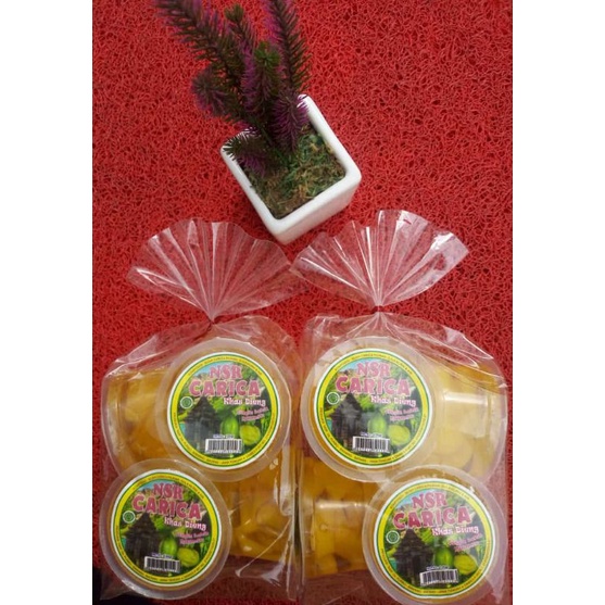 

Nsr carica,minuman khas Dieng segar nikmat isi 6cupx 125ml
