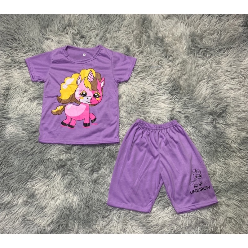 BAYAR DITEMPAT / BISA COD - GOSIA KIDS - Setelan Kuda Pony Anak Perempuan 1-6 Tahun / Baju Anak Cewek