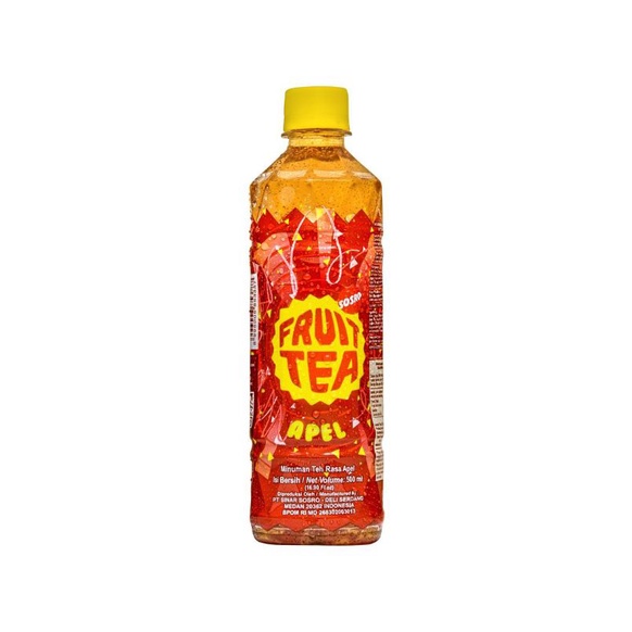 Fruit Tea / Teh Botol Blackcurrant / Apel 500Ml X 24 Botol
