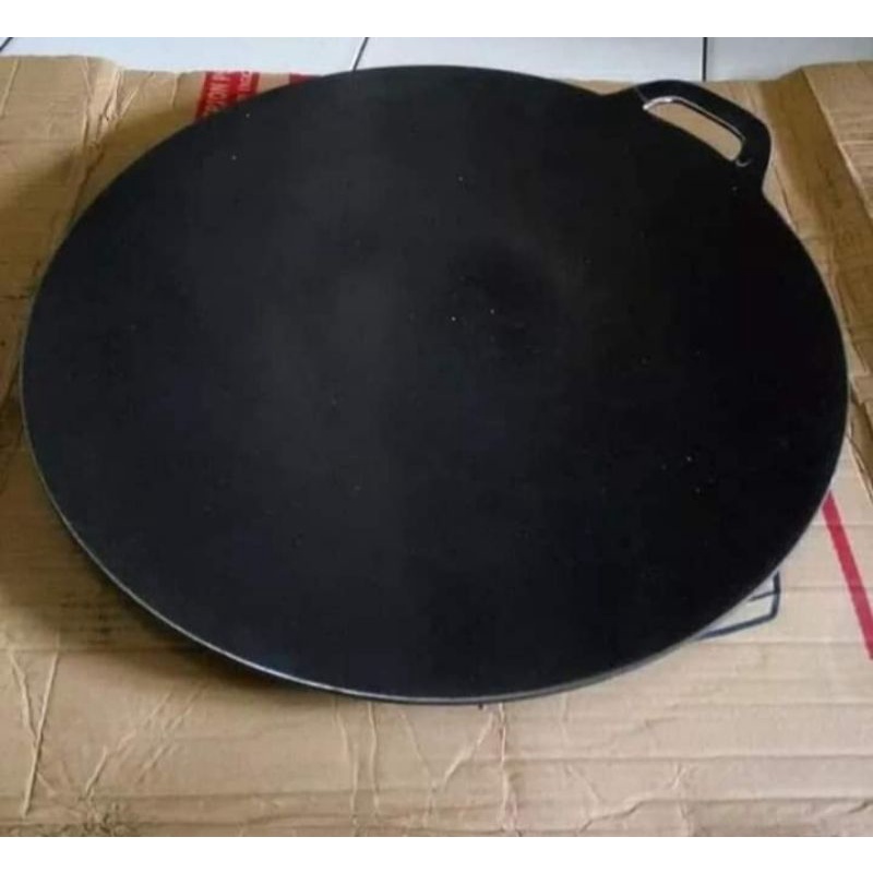Wajan martabak telor bahan baja tebal ukuran diameter 45 cm