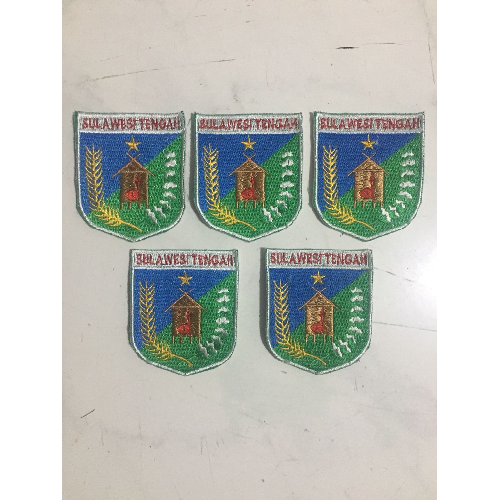 Badge Kwarda Sulawesi Tengah (bordir)