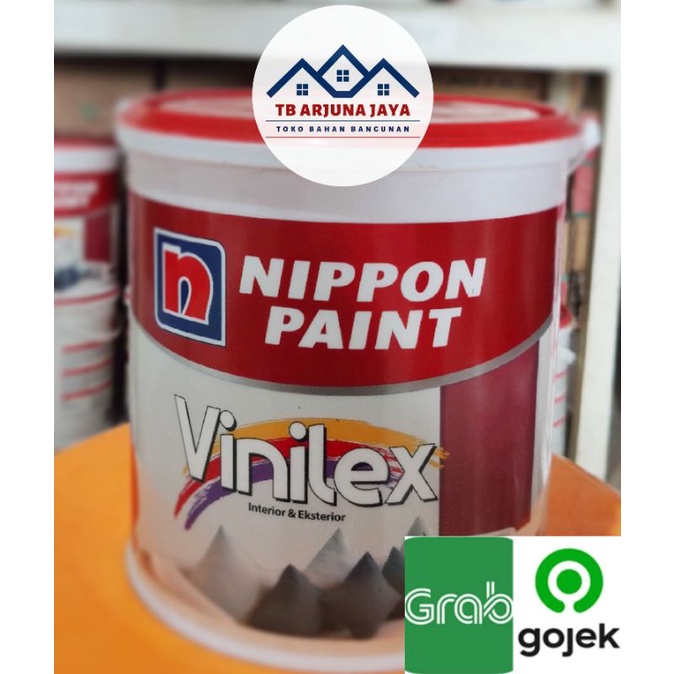 Cat Tembok Nippon Paint VINILEX 5 KG | Interior dan Exterior Khusus SAMEDAY/INSTANT