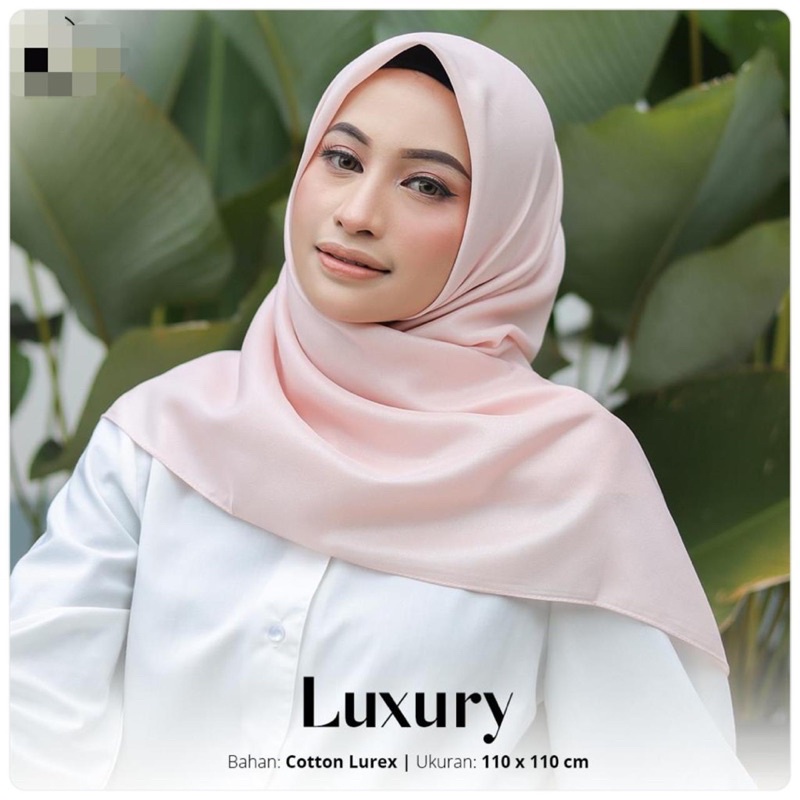 SKD JILBAB Segi Empat Luxury Polos(Umama)