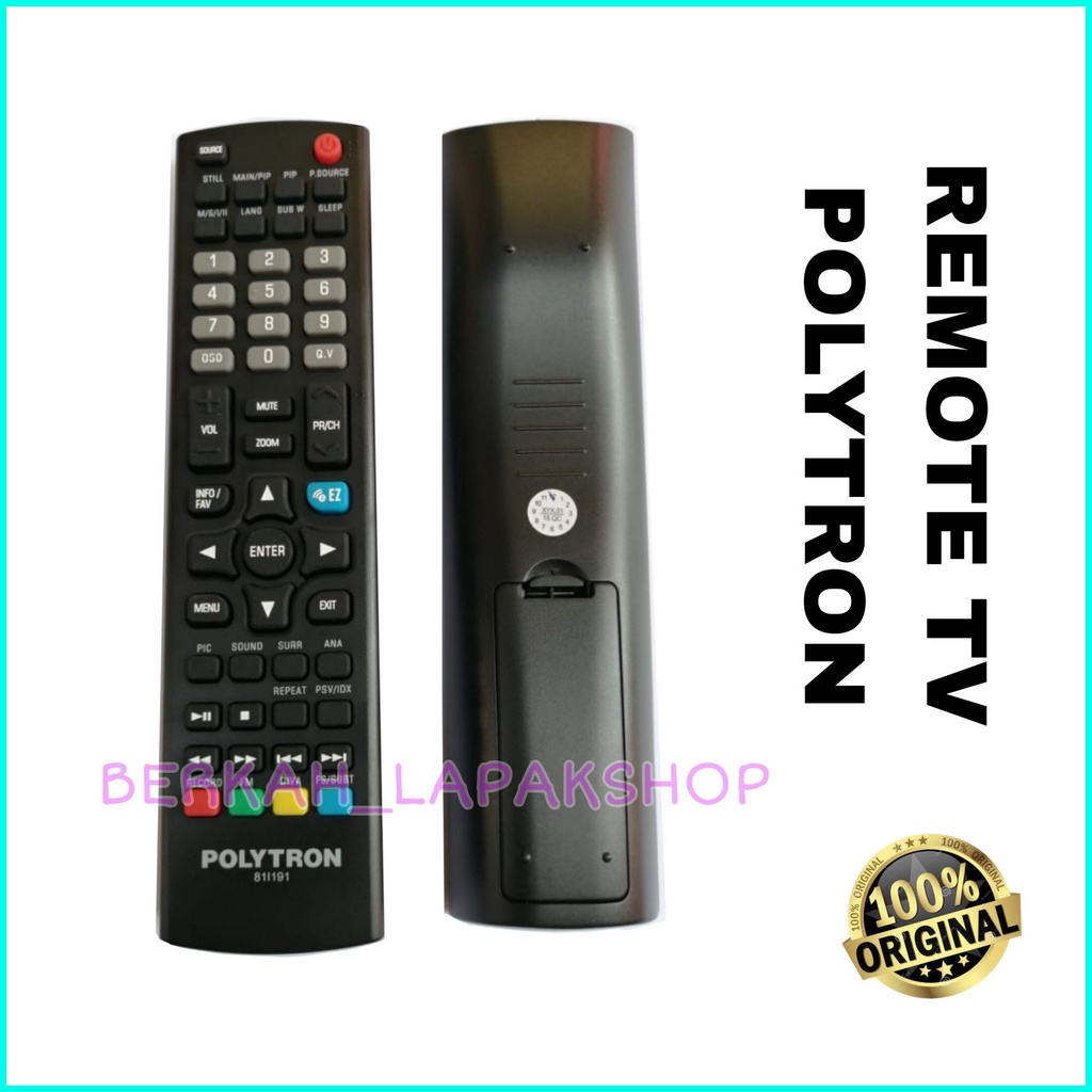 REMOTE TV LED POLYTRON ORIGINAL NEW