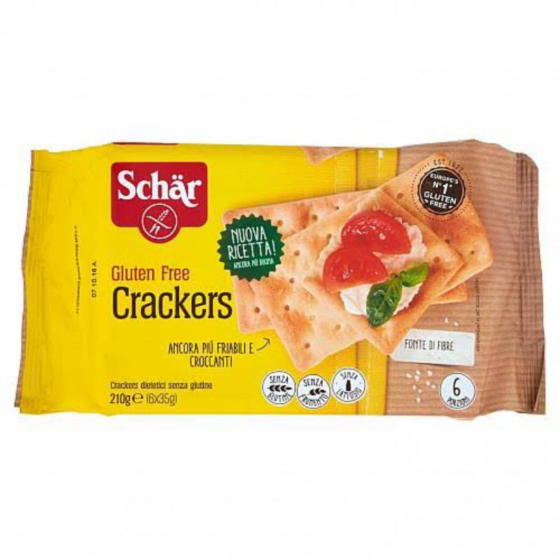 

SCHAR CRACKERS GLUTEN FREE 210GR