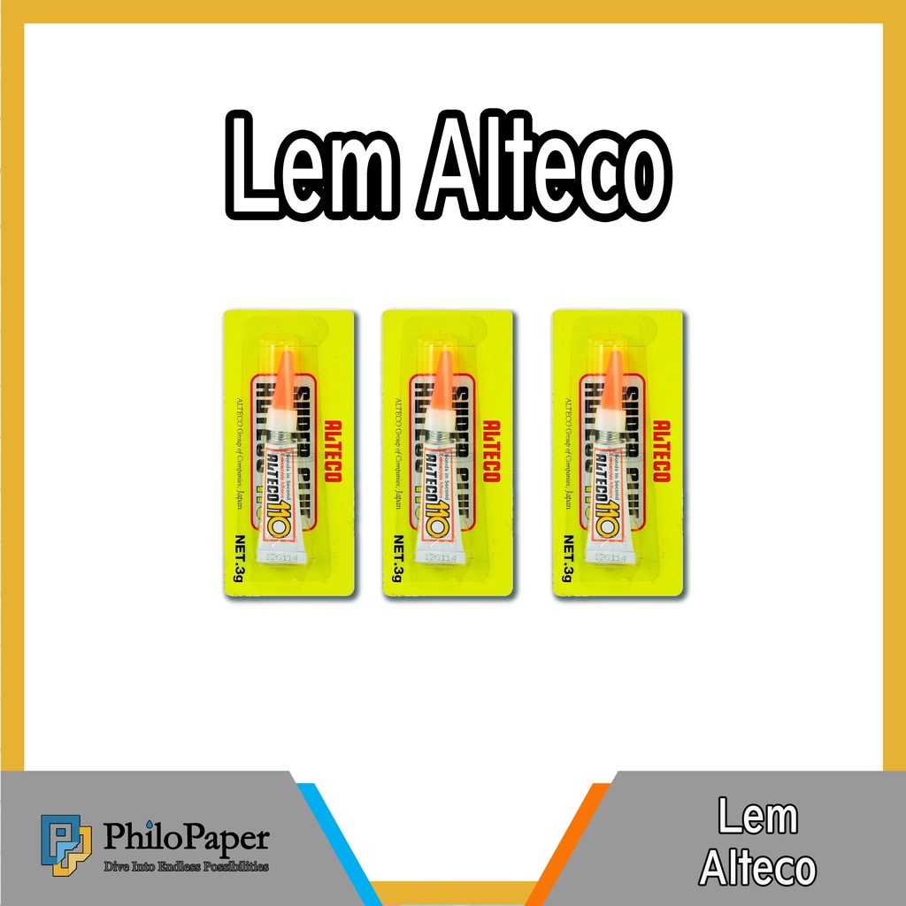 

ATK ~ Lem Alteco Asli / Lem Serba guna