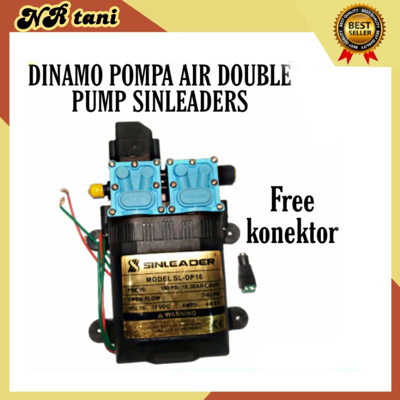 DINAMO POMPA AIR SINLEADER DUAL PUMP- POMPA AIR DUAL PUMP JET CLEANER TEKANAN TINGGI SINLEADERS/ DIN