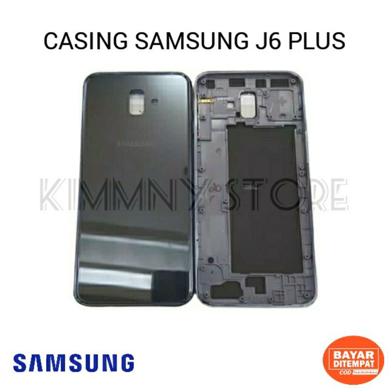 CASING KESING BACKDOOR BACK COVER TUTUP BELAKANG SAMSUNG GALAXY J6+ J6 PLUS ORIGINAL