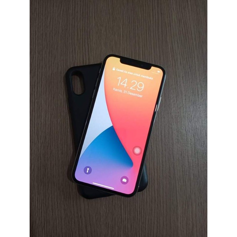 jual HP Handphone iPhone X internal 256GB seken second berkualitas