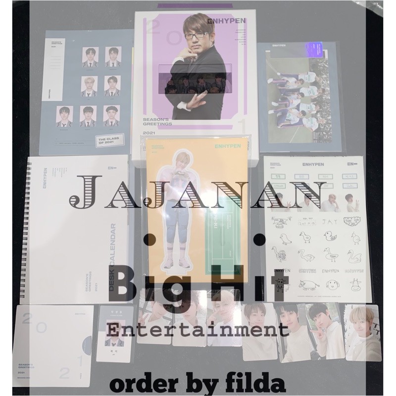 READY STOCK SHARING SEASON GREETING  SG ENHYPEN JAY JUMATAN