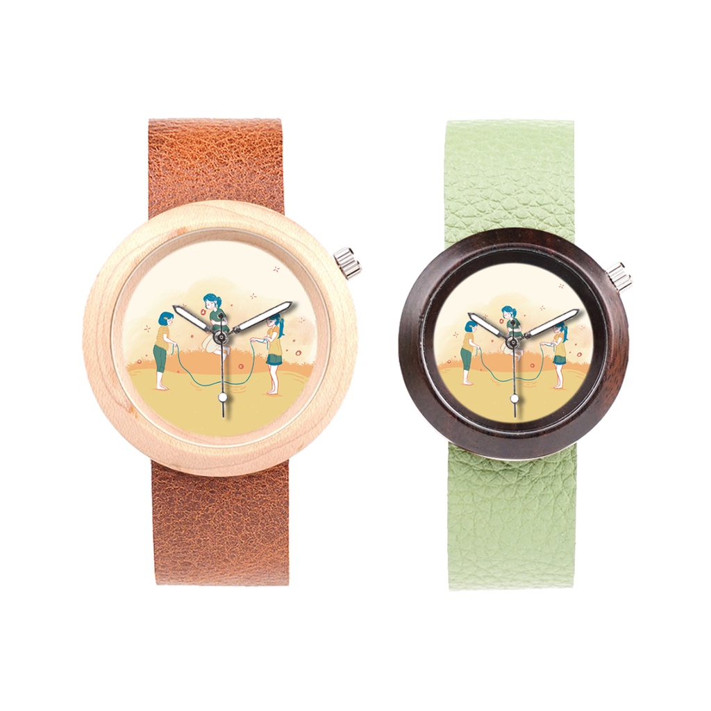 Kama Watch Jam Tangan Kayu Lompat Tali