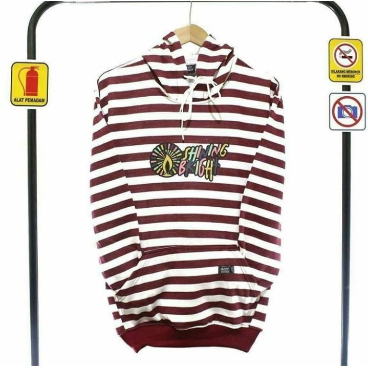 Jaket Shinning Bright Red White