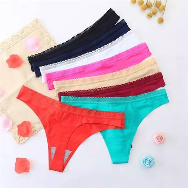 g string Seamless Celana dalam wanita lingerie