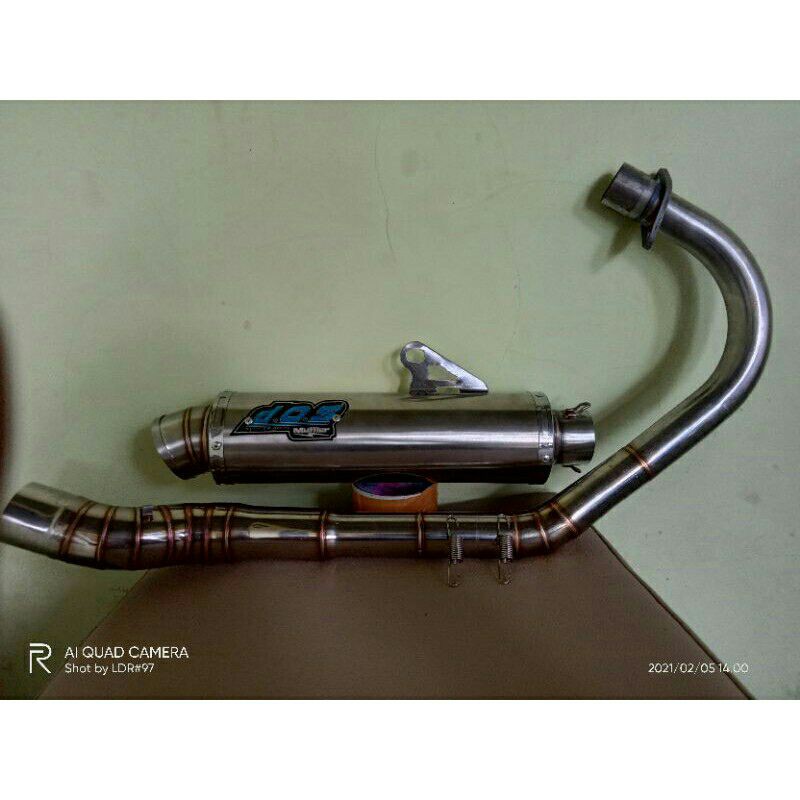 kenalpot DOS kompetisi leher paten