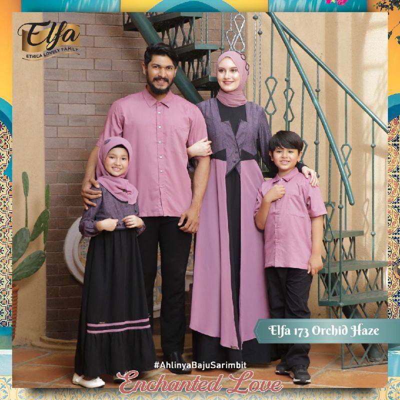 SARIMBIT ETHICA ELFA 173 ORCHID HAZE |Kagumi 180 |Kahfi 143 |Kagumi kids 71 |Kahfi kids 105