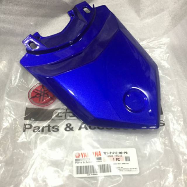 COVER TAIL AEROX 125 ORIGINAL Yamaha biru BE1-F171E-00-P0