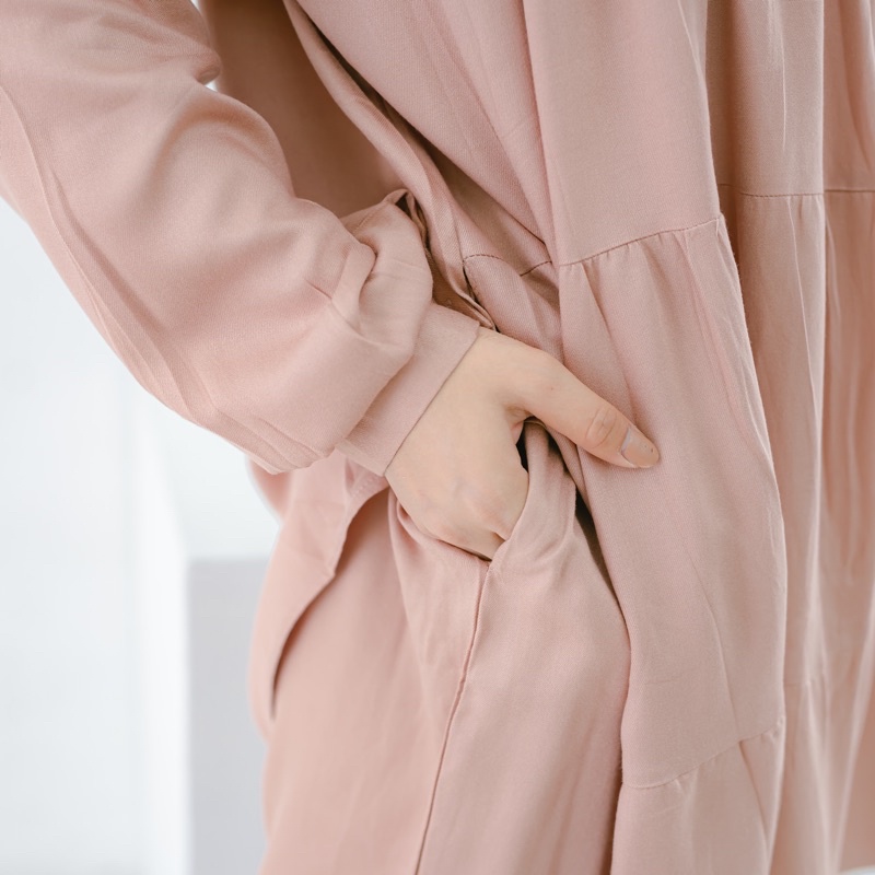 Sovva Label - Oversized Clover Set Pajamas-Mocca