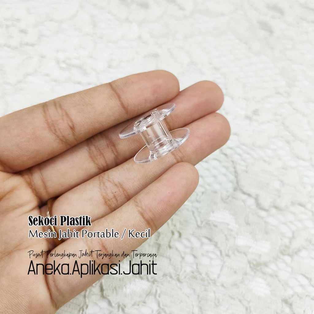 1 LUSIN SPOOL MESIN JAHIT PORTABLE / SPUL ANAK SEKOCI PLASTIK / SPOL MESIN JAHIT RUMAH TANGGA-1
