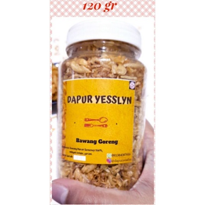 

Bawang Goreng Dapur Yesslyn, 100gr