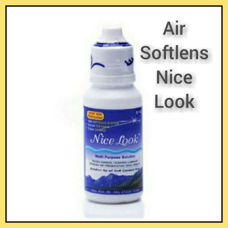 air softlens nice look cairan softlens nice look 60 ml