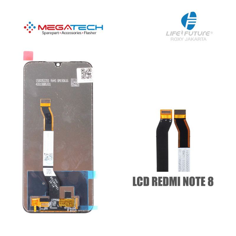 Lcd Touchscreen Xiaomi Redmi Note 8 INCELL Fulset Original