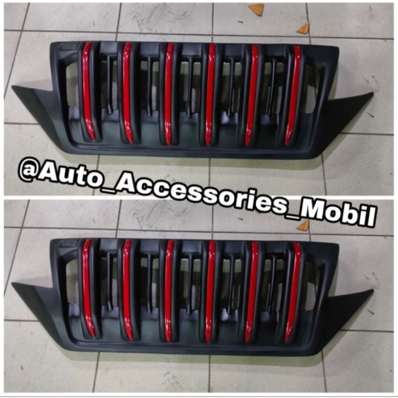 Grill Apollo Prado all new Rush Terios list merah