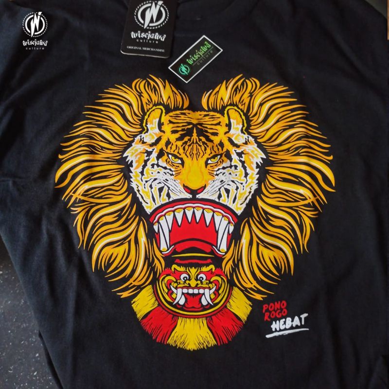 Kaos Budaya Reog Ponorogo Barongan Reyok Grebek Suro Ponorogo Hebat Original Wise Jawa Culture