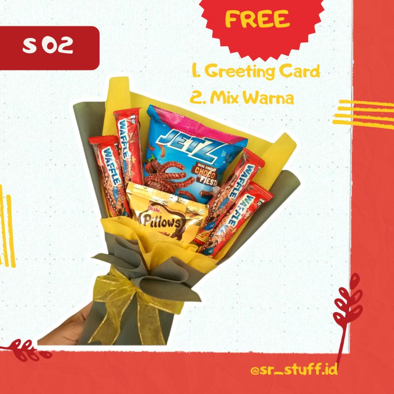 

Buket Snack Murah/Buket Wisuda/Buket Ultah