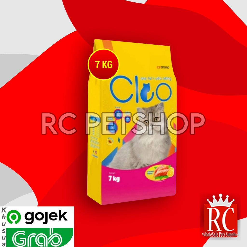 [GOSEND] MAKANAN KUCING CAT FOOD CLEO PERSIAN TUNA SALMON 7 KG 7KG