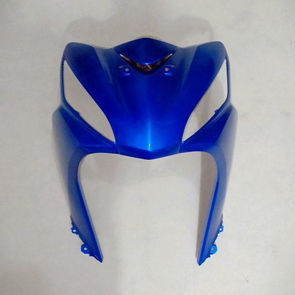 cover front panel tameng kap depan revo fi injeksi K03 biru x