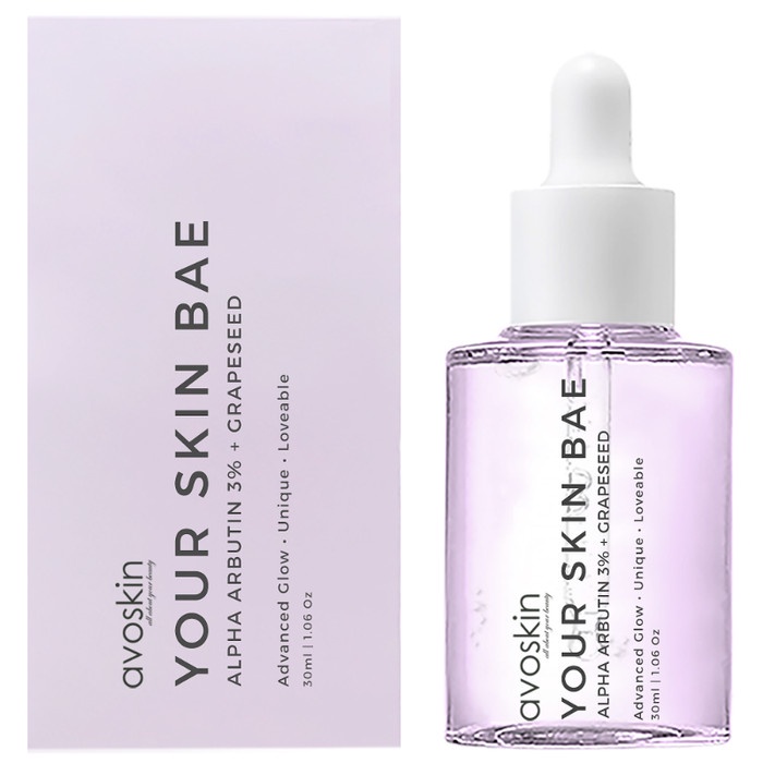 Jual AVOSKIN Your Skin Bae Alpha Arbutin 3% + Grapeseed SERUM 30ml ...