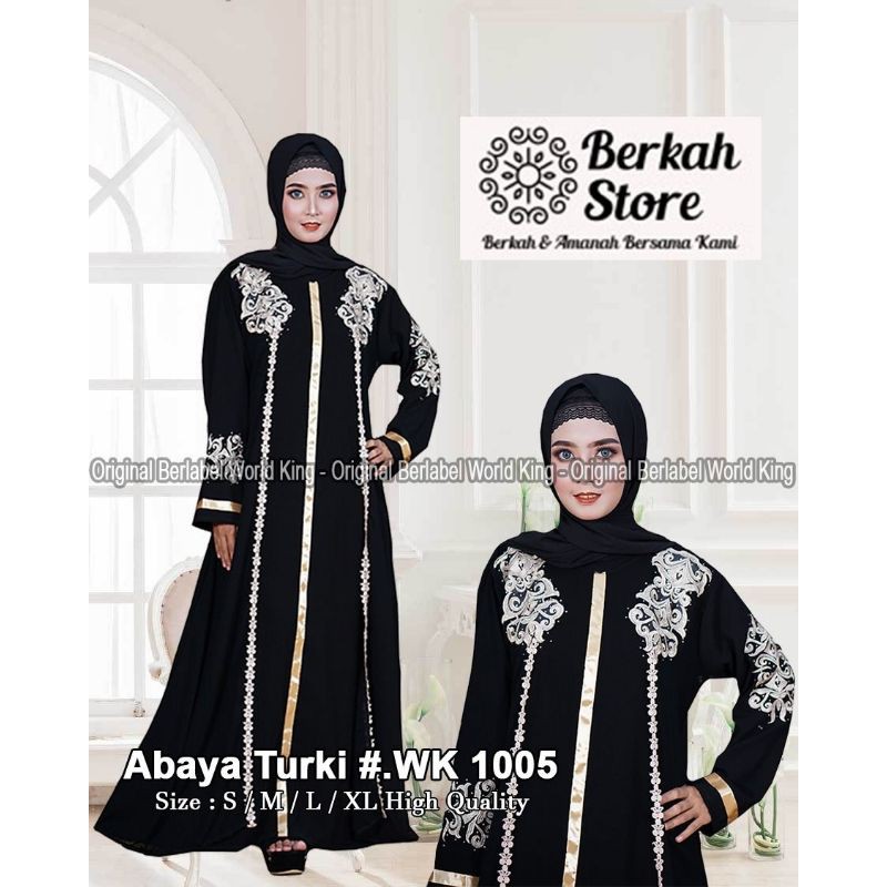 Baju Abaya Gamis Dubai Turkey Turki 1005