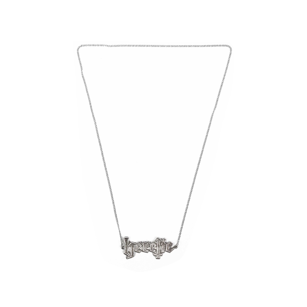 Pendant Necklace / Kalung - Heretic Logo Silver