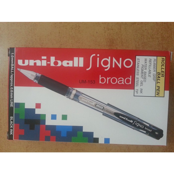 

Pena Uniball Signo UM 153 Isi 12 pcs