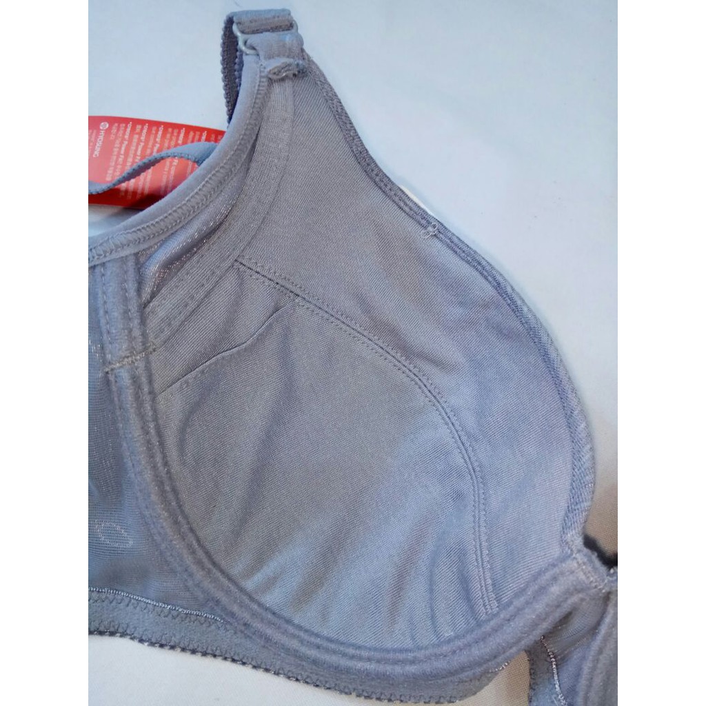 Bra SOREX 02010 BIG CUP BH wanita 3/4 busa kawat size 34 36 38 Polos Kap Besar kait 3 BK