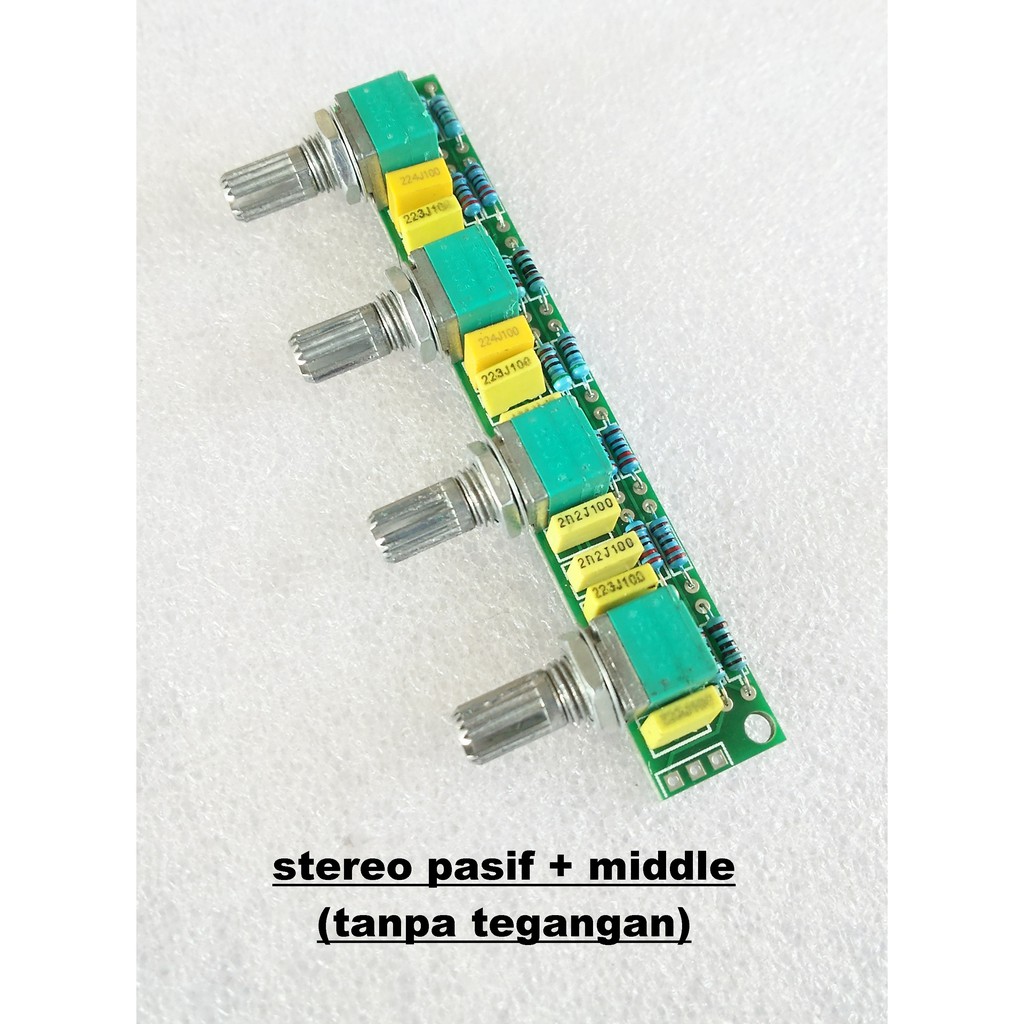 Stereo Pasif Tone control Plus Middle | Shopee Indonesia