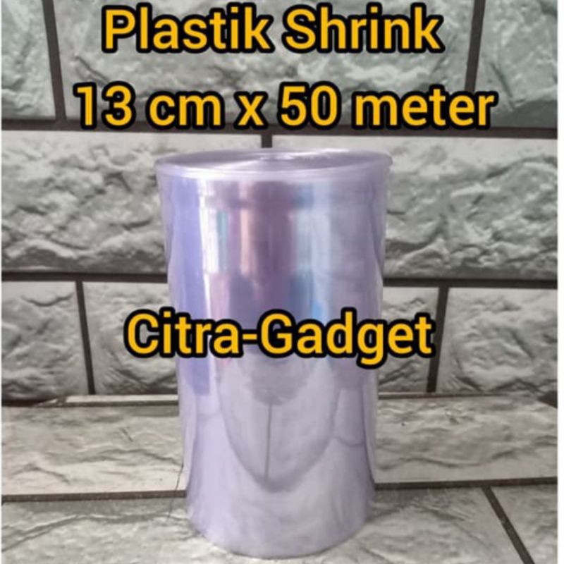 plastik Segel Plastik Shrink 13cm x 50meter