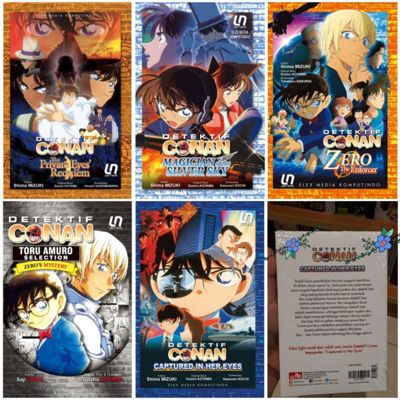 komik Detektif Conan The Private Eyes Requiem,Magician Of The Silver Sky,Zero The Enforcer,Toru Amor