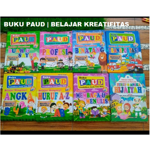 Buku PAUD | Kreatifitas Belajar Anak Pintar