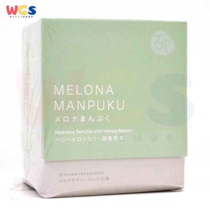 

[COD] Roji Melona Manpuku Tea Bag - Japanese Sencha with Honey Melon / Box [COD]