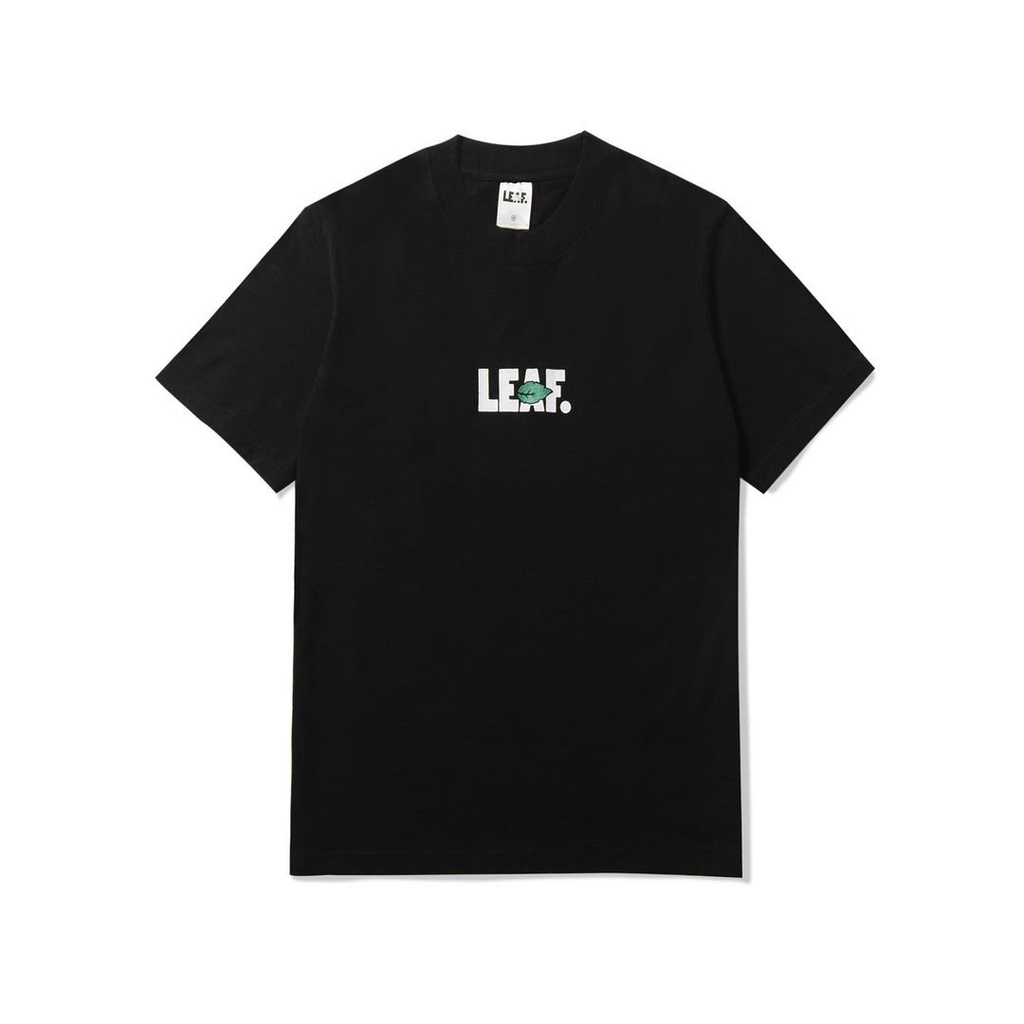 TSHIRT LEAF OG LOGO BLACK