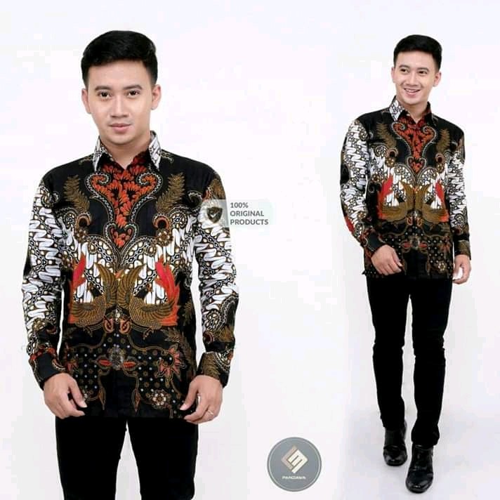 Size M L Xl Xxl Batik Pekalongan Pria Seragaman Murah Terlaris