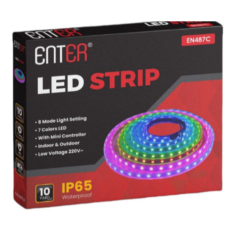 LAMPU LED STRIP SELANG 7Meter 10Y 220V OUTDOOR RGB / LAMPU KELAP KELIP