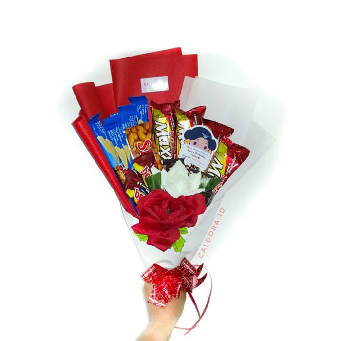 

Silverqueen snack bouquet Caldora