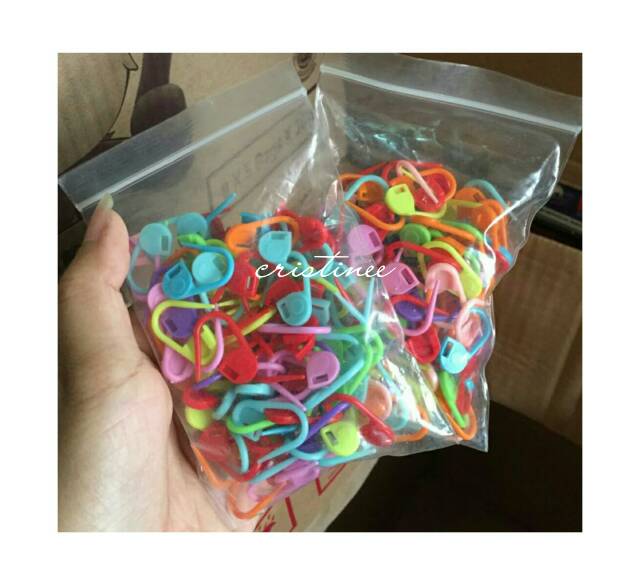 PROMO !!! Stitch marker/penanda rajutan (100pcs)